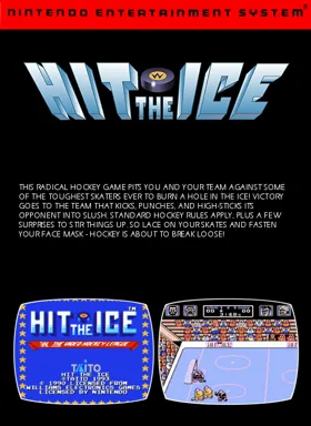 Hit the Ice (USA) (Proto 1) box cover back